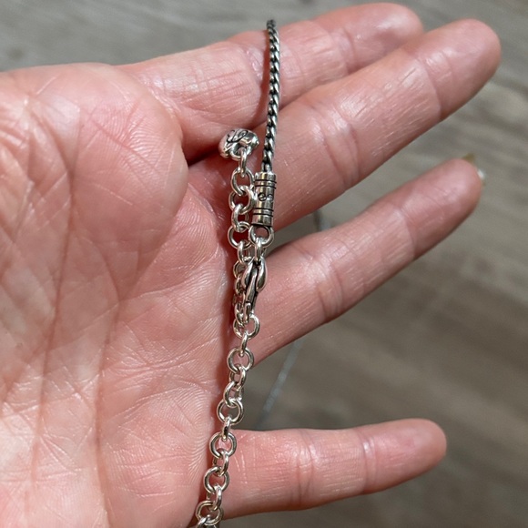 Brighton Heart Necklace Set With Power Of Pink Breast Cancer Bracelet - Picture 5 of 6